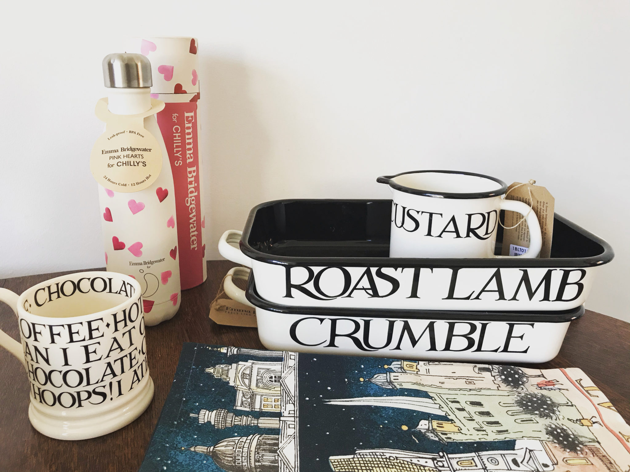 Emma Bridgewater*エマブリッジウォーター Tinトレイ・Roses All My Life Round Tin Tray